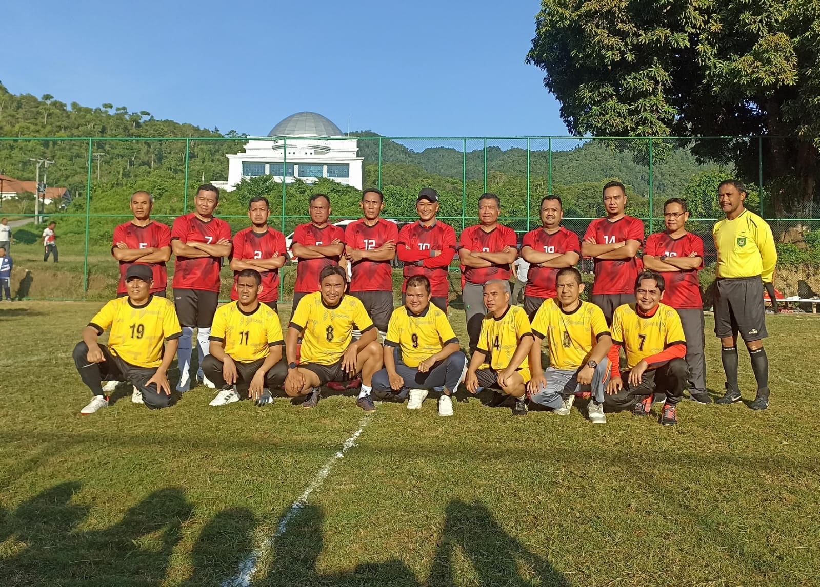 HM Natsir; Ajang Silaturahmi Senam Bersama dan Eksebisi Mini Soccer